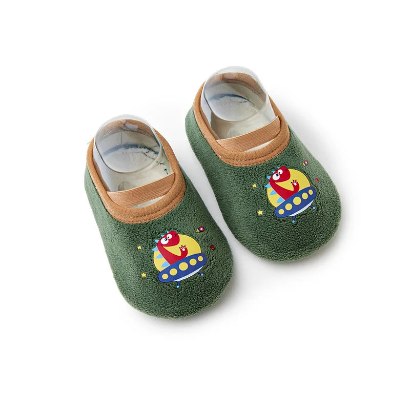 Adorable Animal Baby Non-Slip Socks – Breathable Cotton Floor Socks for Toddlers
