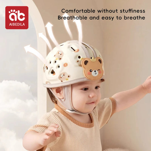 360° Baby Safety Helmet – Soft Anti-Fall Head Protection Hat for Crawling & Walking Toddlers