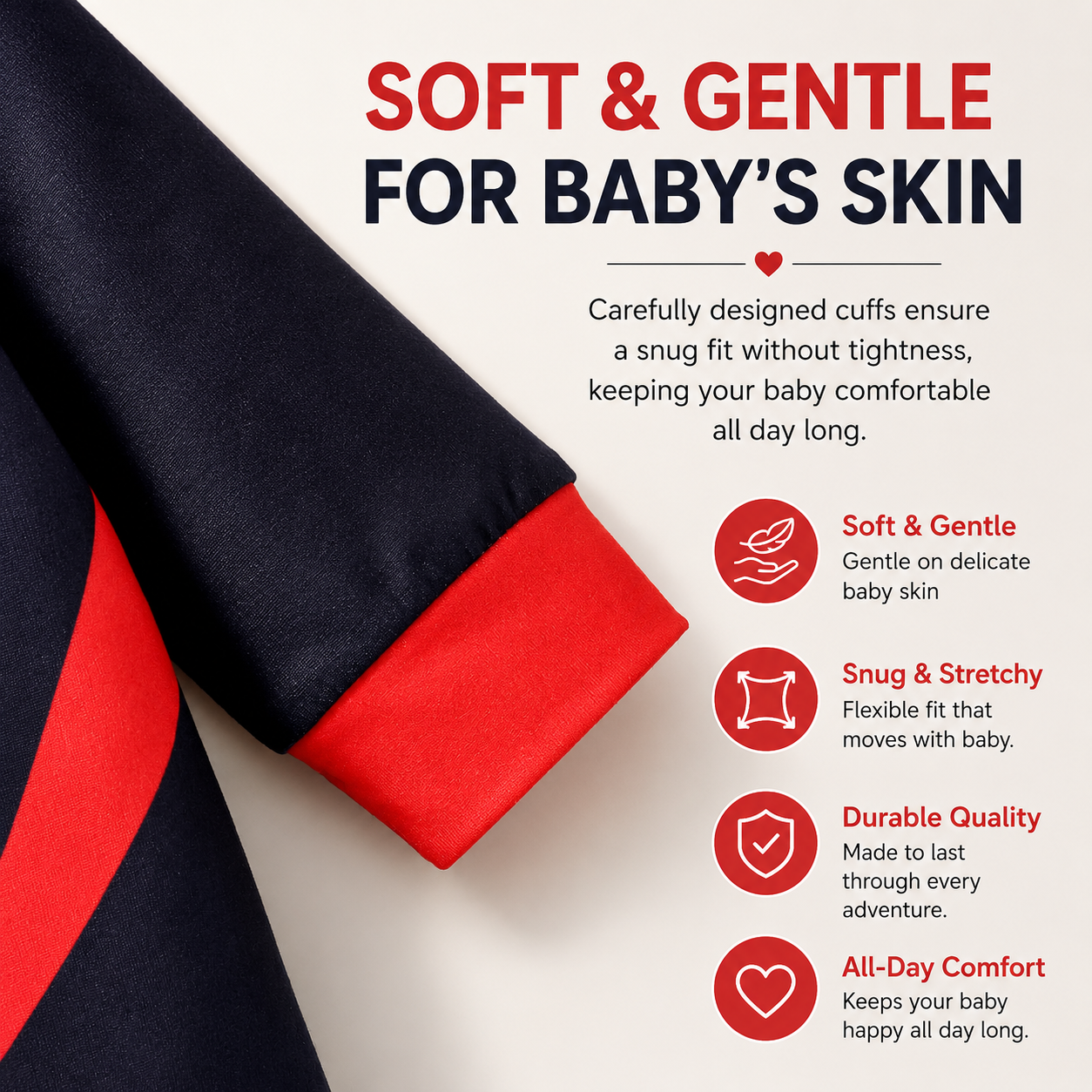 2-Piece Baby Cartoon Jumpsuit & Hat Set – Long Sleeve Newborn Romper Outfit