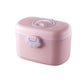 Portable Baby Milk Powder Container – Double Layer Formula & Snack Storage Box