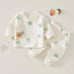 Baby Thermal Pajama Set – Soft Cotton Winter Sleepwear for Babies & Toddlers
