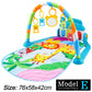 Baby Kick & Play Piano Gym Mat – Musical Activity Play Gym for Newborns & Toddlers