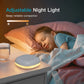 Portable White Noise Sound Machine & Night Light – 24 Soothing Sounds for Baby Sleep