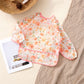 Elinfant Waterproof Long Sleeve Baby Bib – Easy Clean Feeding Smock for Toddlers