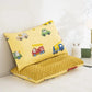 Cartoon Baby Pillow – Removable Washable Cotton Toddler Pillow with Zipper