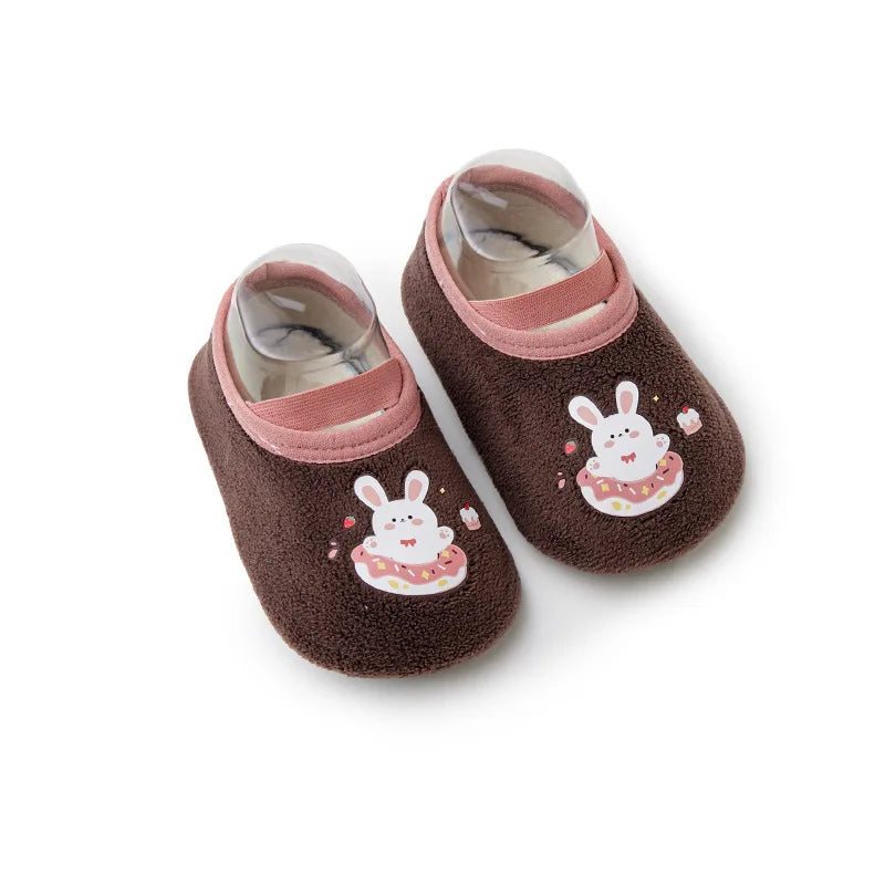 Adorable Animal Baby Non-Slip Socks – Breathable Cotton Floor Socks for Toddlers