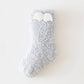 Thick Baby Plush Floor Socks – Warm Anti-Slip Winter Foot Warmers for Kids