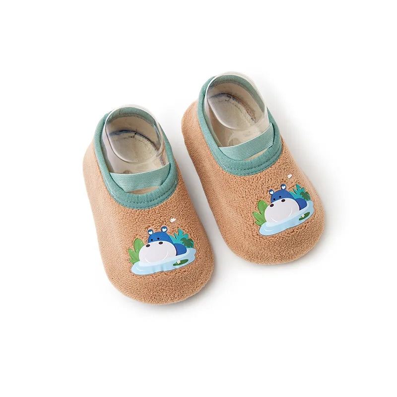Adorable Animal Baby Non-Slip Socks – Breathable Cotton Floor Socks for Toddlers