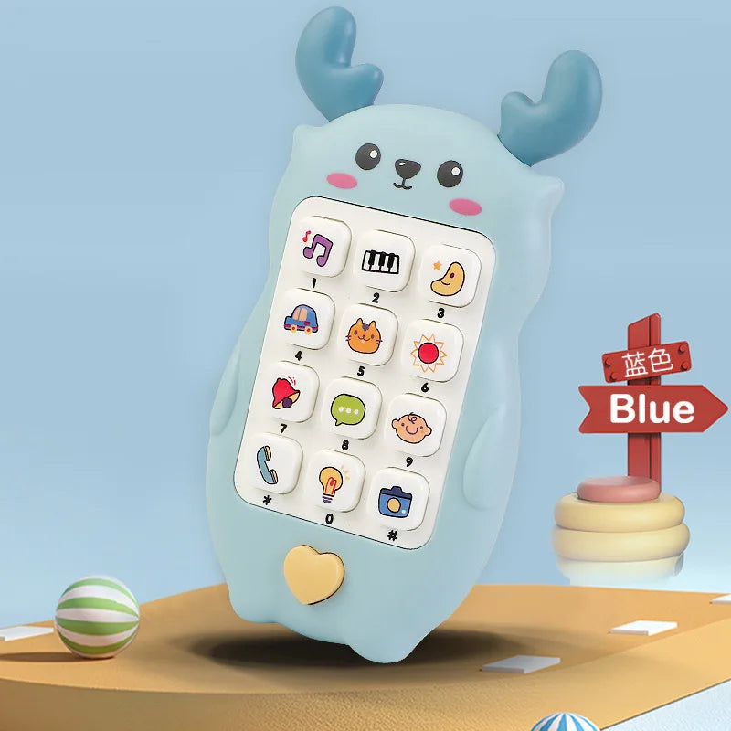 Baby Music Phone Toy with Teether – Early Learning Sound Telephone for Infants & Toddlers