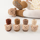 Cute Cartoon Bear Baby Socks – Soft Cotton Anti-Slip Winter Socks for Newborns & Toddlers