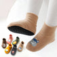 Baby Anti-Slip Plush Walking Shoes – Warm Fleece Indoor Sock Boots for Toddlers