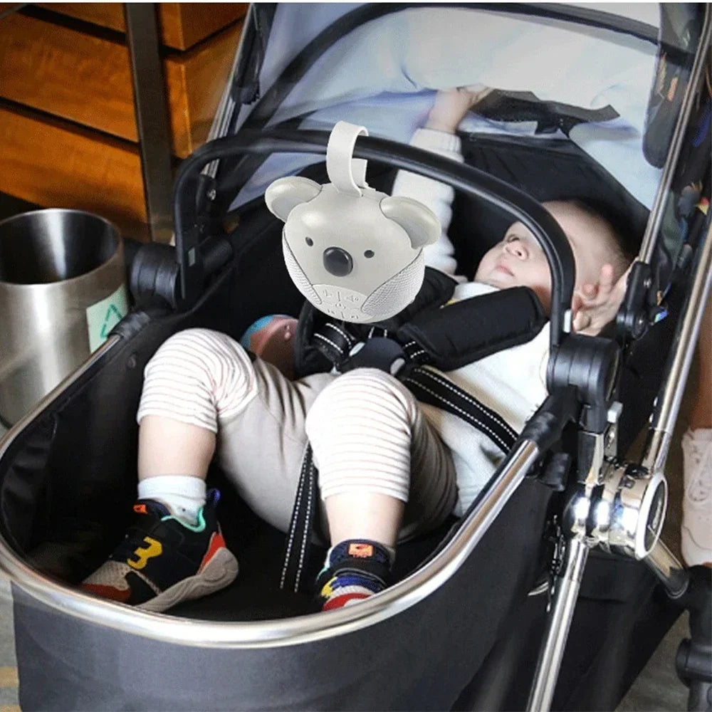 Portable White Noise Baby Soother – 5 Sound Sleep Machine with Timed Shutdown