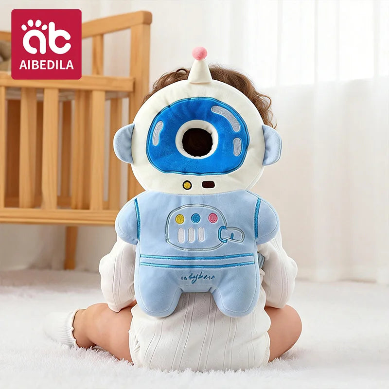 Baby Head Protection Pillow Backpack – Soft Anti-Fall Cushion for Crawling & Walking Toddlers