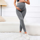 High Waist Maternity Leggings – Belly Support Pregnancy & Postpartum Fitness Pants