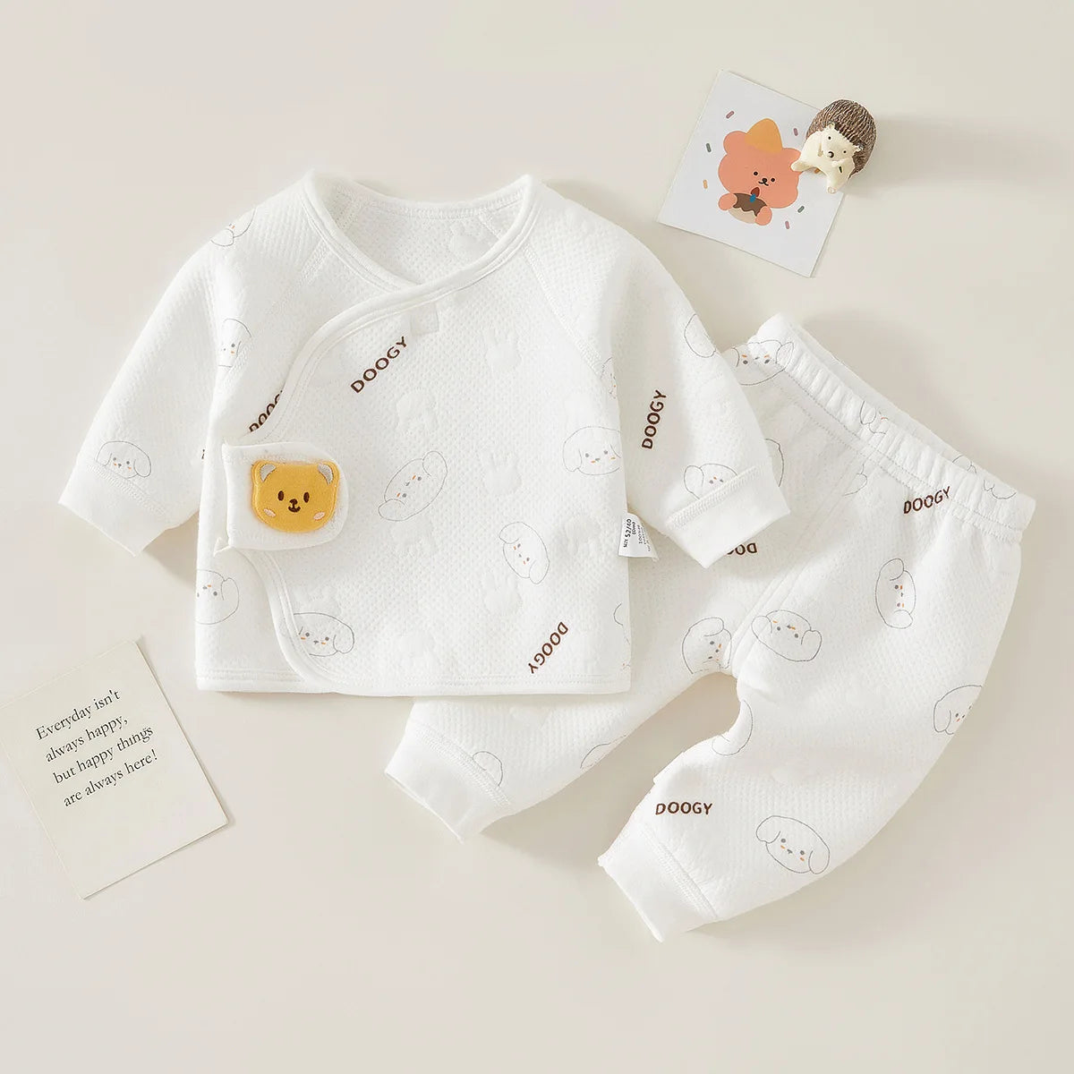 Baby Thermal Pajama Set – Soft Cotton Winter Sleepwear for Babies & Toddlers