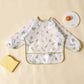 Elinfant Waterproof Long Sleeve Baby Bib – Easy Clean Feeding Smock for Toddlers