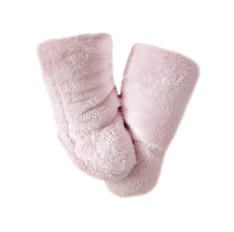 Thick Baby Plush Floor Socks – Warm Anti-Slip Winter Foot Warmers for Kids