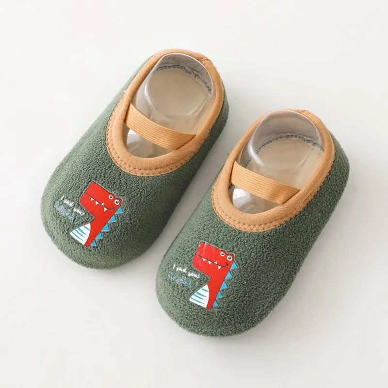 Adorable Animal Baby Non-Slip Socks – Breathable Cotton Floor Socks for Toddlers