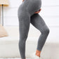 High Waist Maternity Leggings – Belly Support Pregnancy & Postpartum Fitness Pants