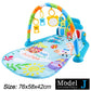 Baby Kick & Play Piano Gym Mat – Musical Activity Play Gym for Newborns & Toddlers