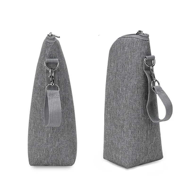 Portable Baby Bottle Insulation Bag – Waterproof Thermal Bottle Warmer Stroller Bag
