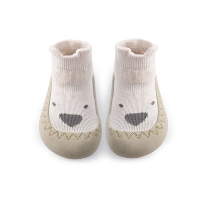 Soft Baby Floor Sock Shoes – Non-Slip Cartoon Crawling Shoes for Newborns & Toddlers