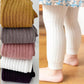 Baby Ribbed Tights – Warm Cotton Blend Toddler Leggings for Girls