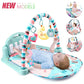 Baby Kick & Play Piano Gym Mat – Musical Activity Play Gym for Newborns & Toddlers