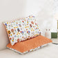 Cartoon Baby Pillow – Removable Washable Cotton Toddler Pillow with Zipper