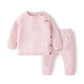 Cotton Baby Knitted Sweater Set – Newborn Top & Pants Clothing Set