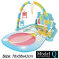 Baby Kick & Play Piano Gym Mat – Musical Activity Play Gym for Newborns & Toddlers