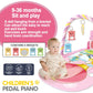 Baby Kick & Play Piano Gym Mat – Musical Activity Play Gym for Newborns & Toddlers