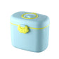 Portable Baby Milk Powder Container – Double Layer Formula & Snack Storage Box