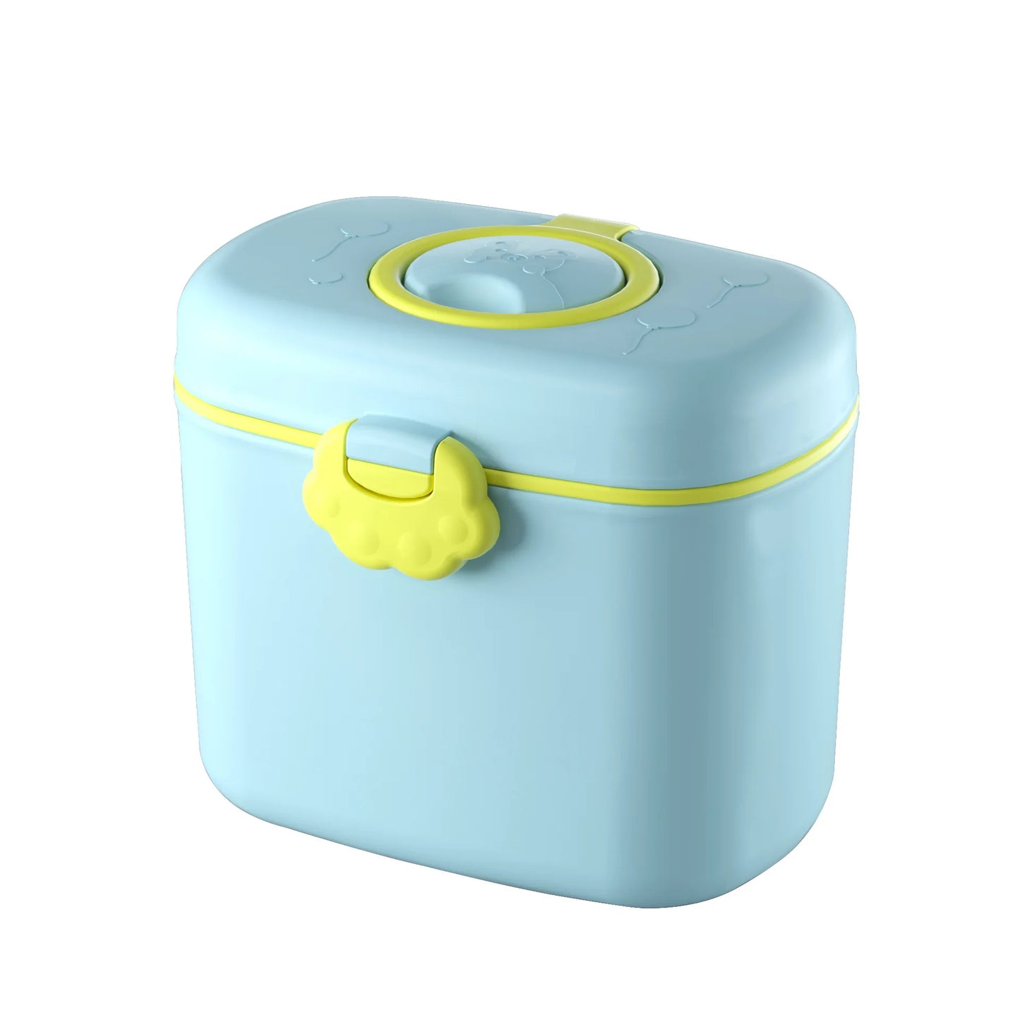 Portable Baby Milk Powder Container – Double Layer Formula & Snack Storage Box