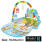 Baby Kick & Play Piano Gym Mat – Musical Activity Play Gym for Newborns & Toddlers