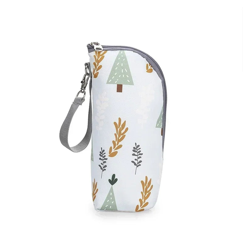 Portable Baby Bottle Insulation Bag – Waterproof Thermal Bottle Warmer Stroller Bag