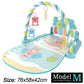 Baby Kick & Play Piano Gym Mat – Musical Activity Play Gym for Newborns & Toddlers