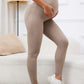 High Waist Maternity Leggings – Belly Support Pregnancy & Postpartum Fitness Pants