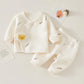Baby Thermal Pajama Set – Soft Cotton Winter Sleepwear for Babies & Toddlers
