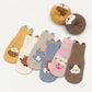 6-Pack Baby Non-Slip Animal Socks – Thick Soft Learning Socks for Toddlers