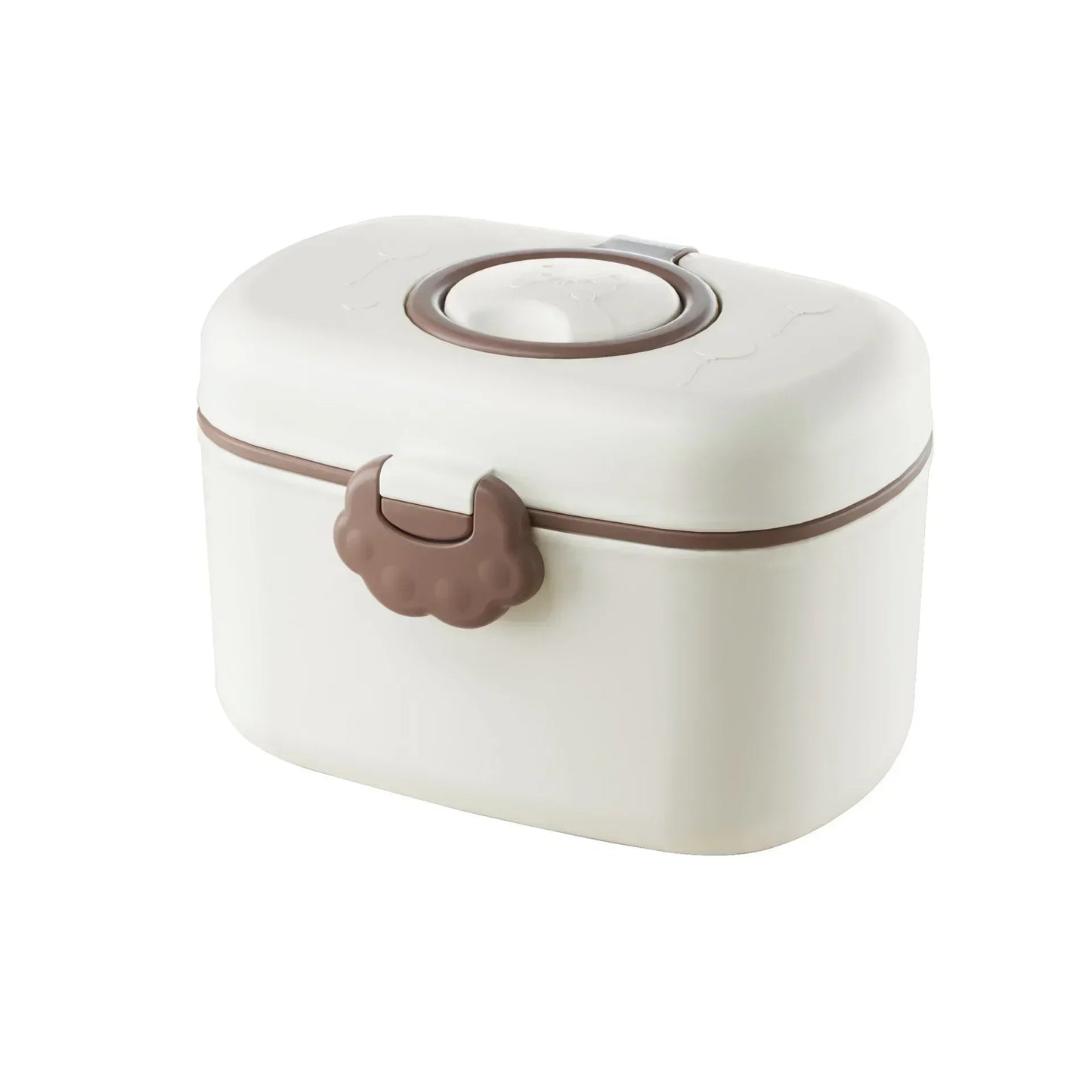Portable Baby Milk Powder Container – Double Layer Formula & Snack Storage Box