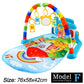 Baby Kick & Play Piano Gym Mat – Musical Activity Play Gym for Newborns & Toddlers