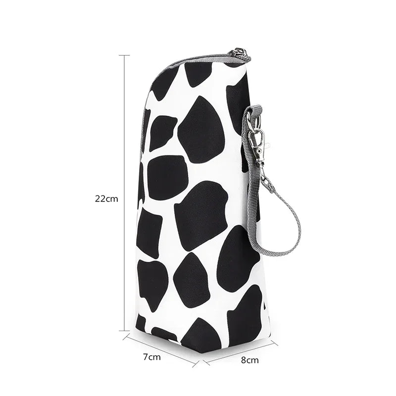 Portable Baby Bottle Insulation Bag – Waterproof Thermal Bottle Warmer Stroller Bag