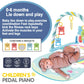 Baby Kick & Play Piano Gym Mat – Musical Activity Play Gym for Newborns & Toddlers