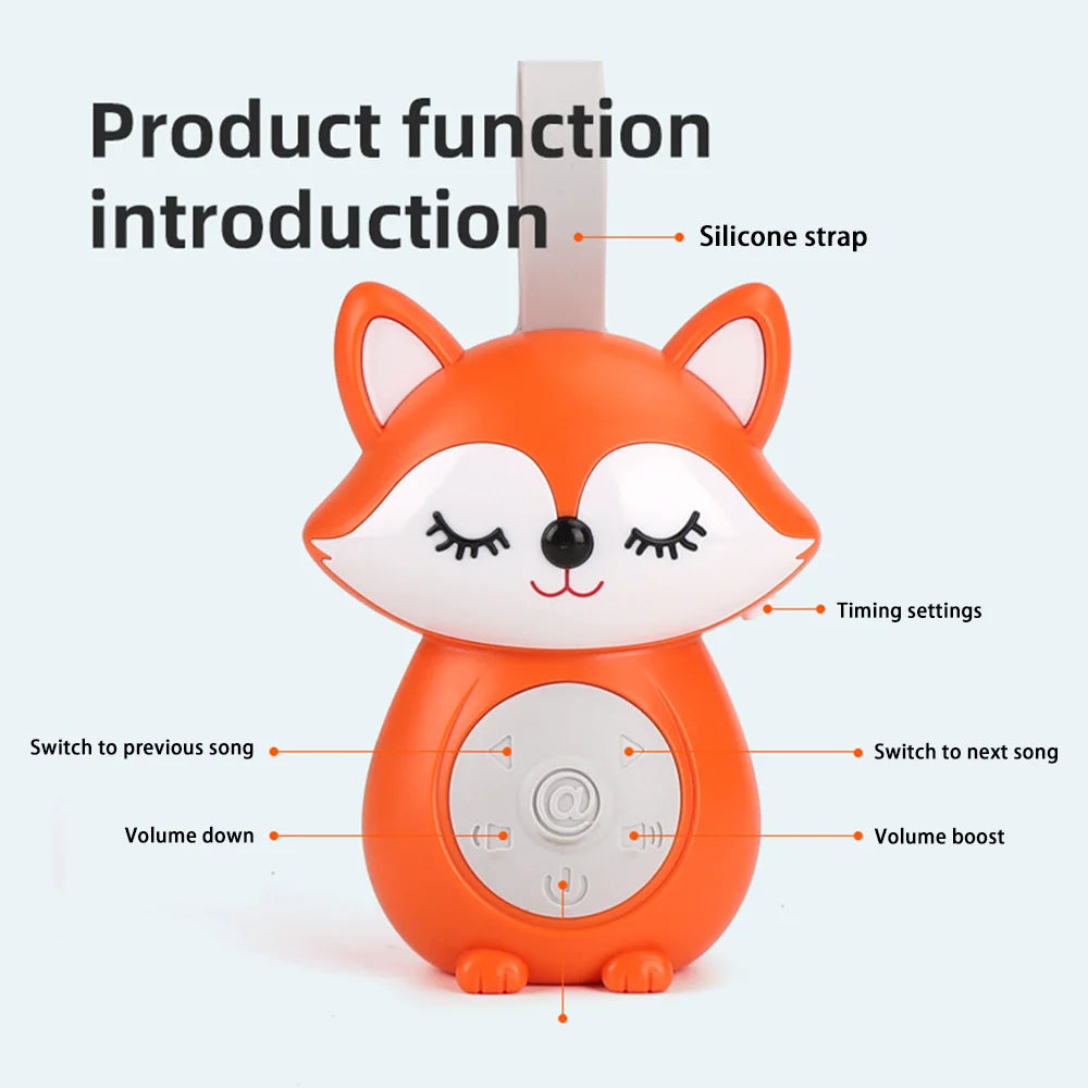 Portable White Noise Baby Soother – 5 Sound Sleep Machine with Timed Shutdown