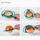 360° Rotating Baby Feeding Bowl – Spill-Resistant Training Bowl for Toddlers