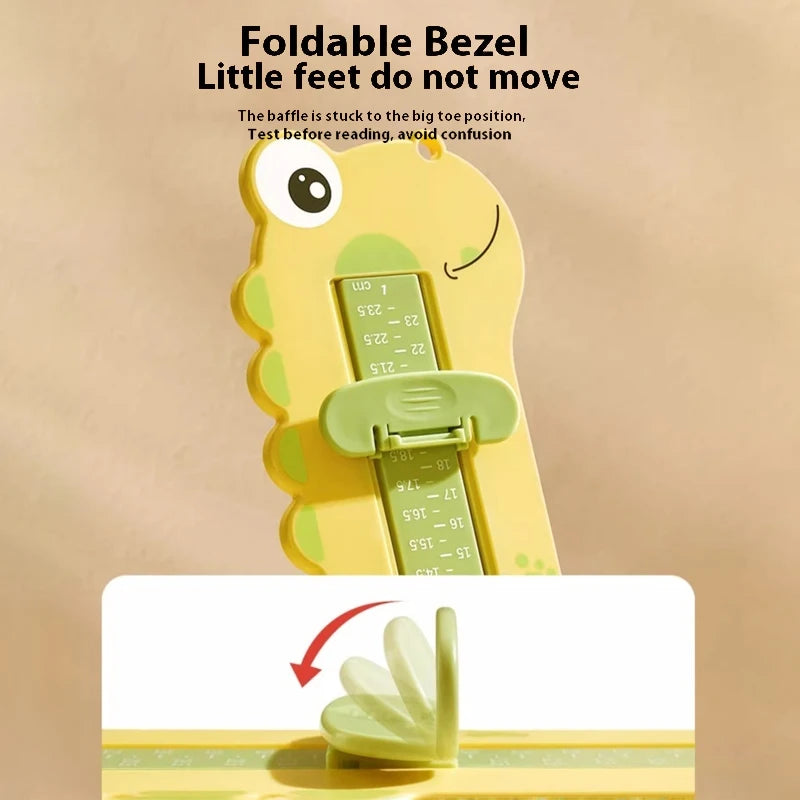 Kids Foot Measurement Device – Baby & Toddler Shoe Size Measuring Gauge