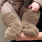 Thick Baby Plush Floor Socks – Warm Anti-Slip Winter Foot Warmers for Kids