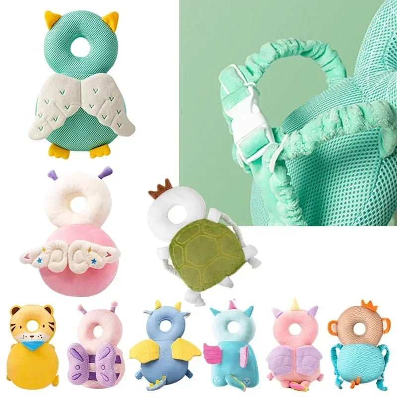 Toddler Head Protection Backpack – Anti-Fall Safety Cushion Pillow for Walking Babies