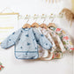 Elinfant Waterproof Long Sleeve Baby Bib – Easy Clean Feeding Smock for Toddlers